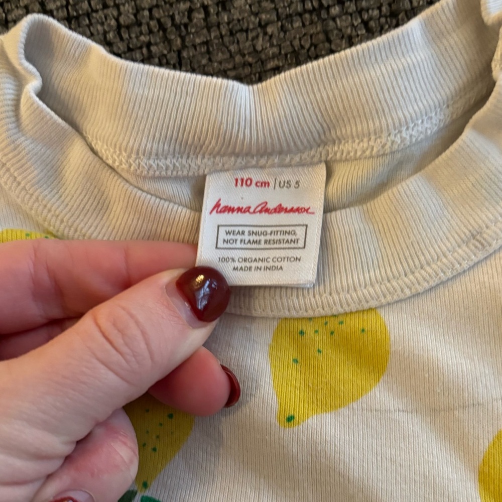 Hanna Andersson Short Sleeve Pajama Tops - Picture 5 of 6